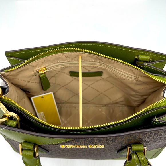 Michael Kors Hope Satchel & Double Zip Wallet - Picture 10 of 16